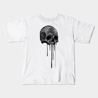 Dripping Skull Kids T-Shirt